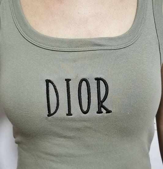 christian dior crop top